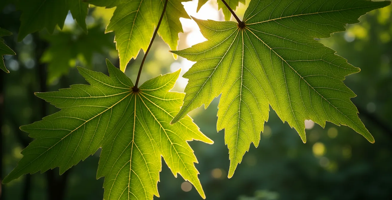 Aerial view of Toronto's extensive ravine system cutting through urban landscape with walking trails and dense tree canopy